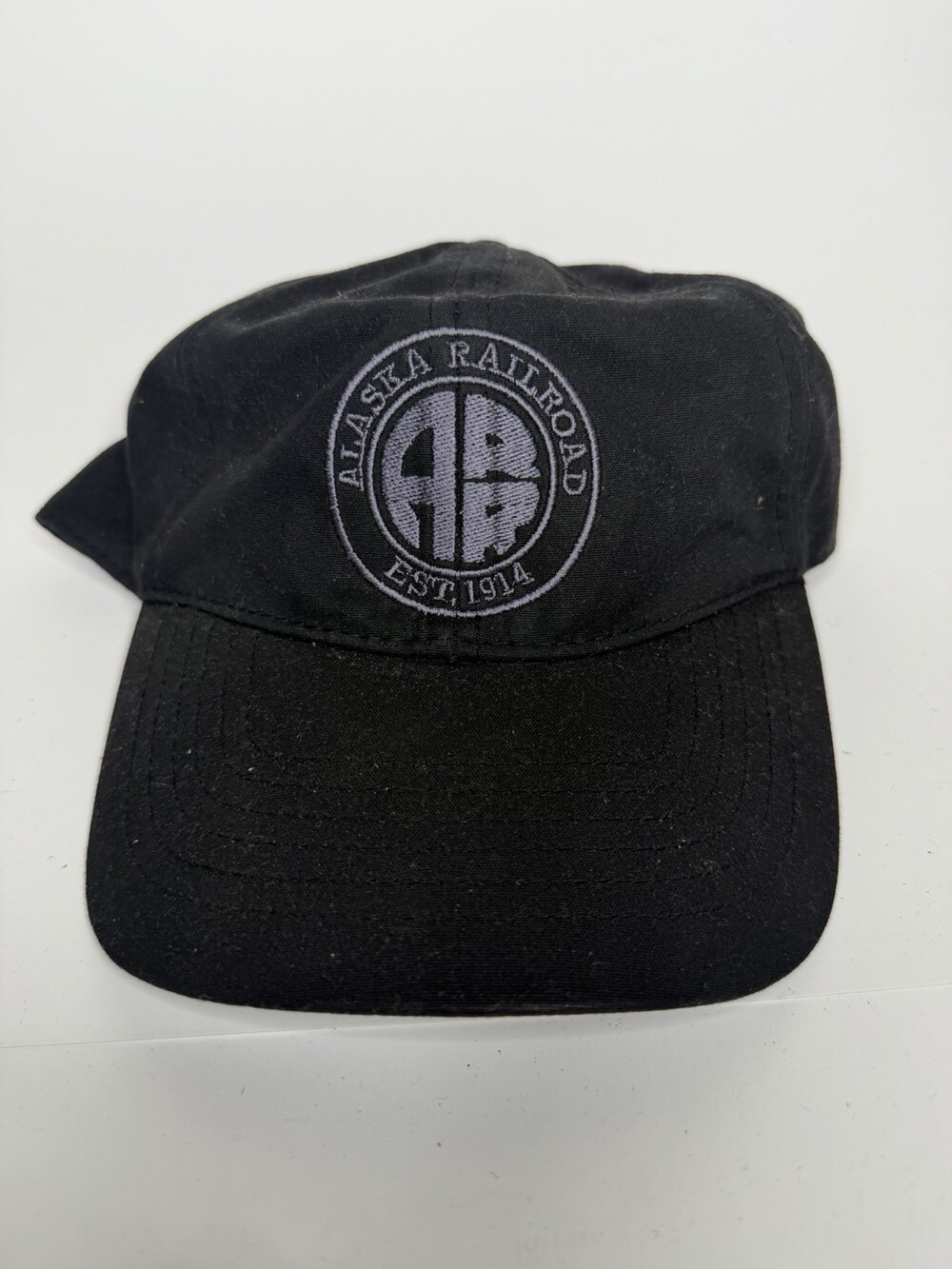 Alaska Railroad Established 1914 Hat Embroidered Strapback Vintage